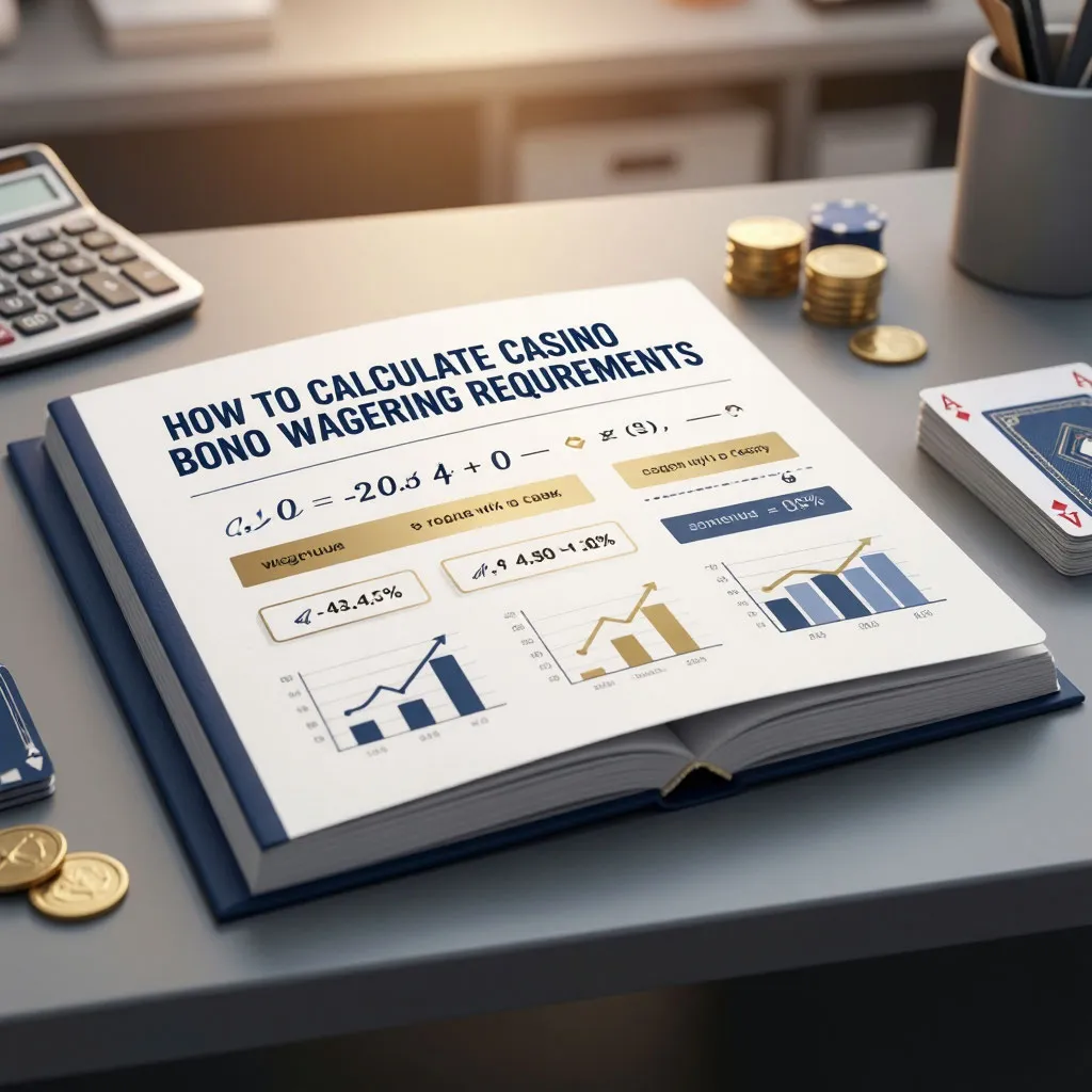 How to calculate casino bonus wagering requirements: a Step-by-Step guide